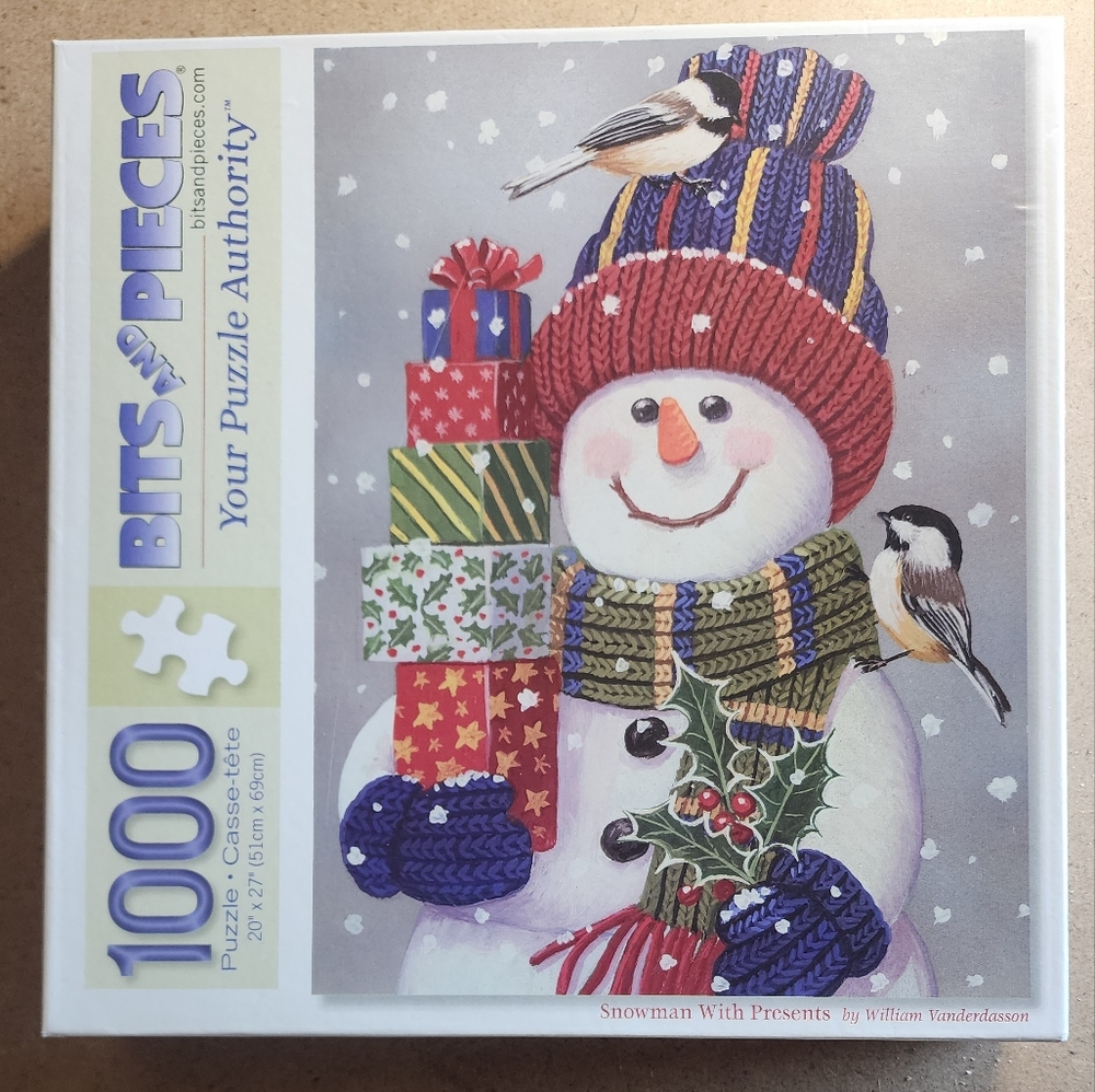 Snowman puzzle 1000pc